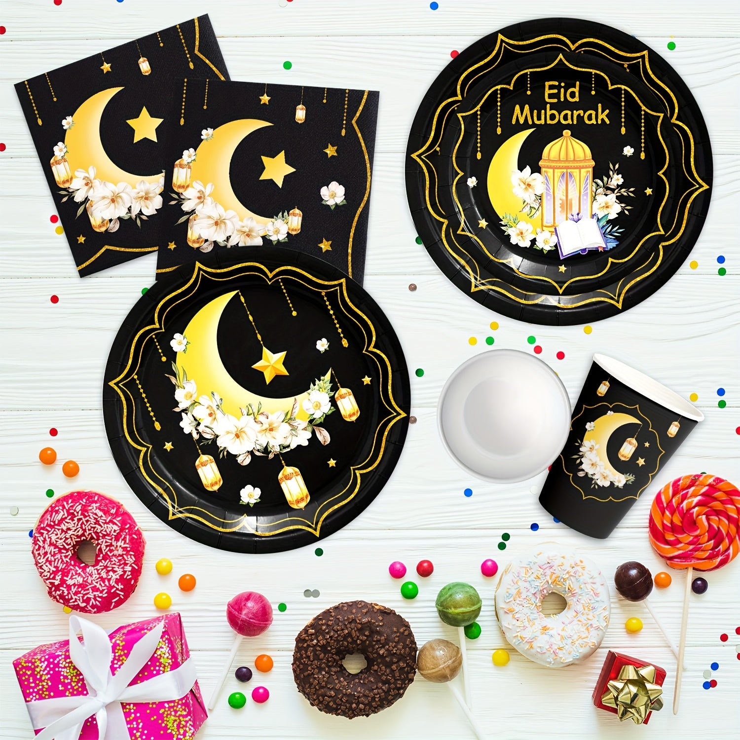 Eid Feest Bordjes & Servetten Pak