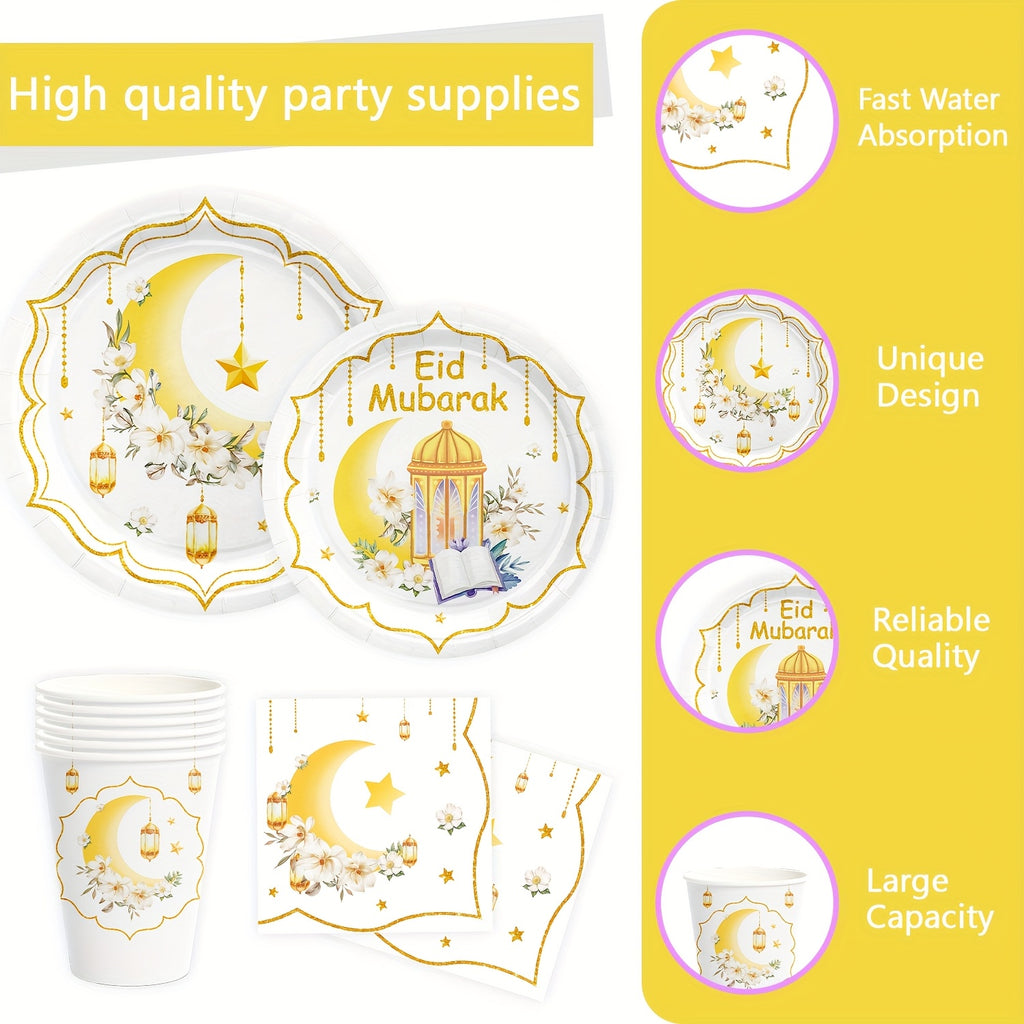 Eid Feest Bordjes & Servetten Pak