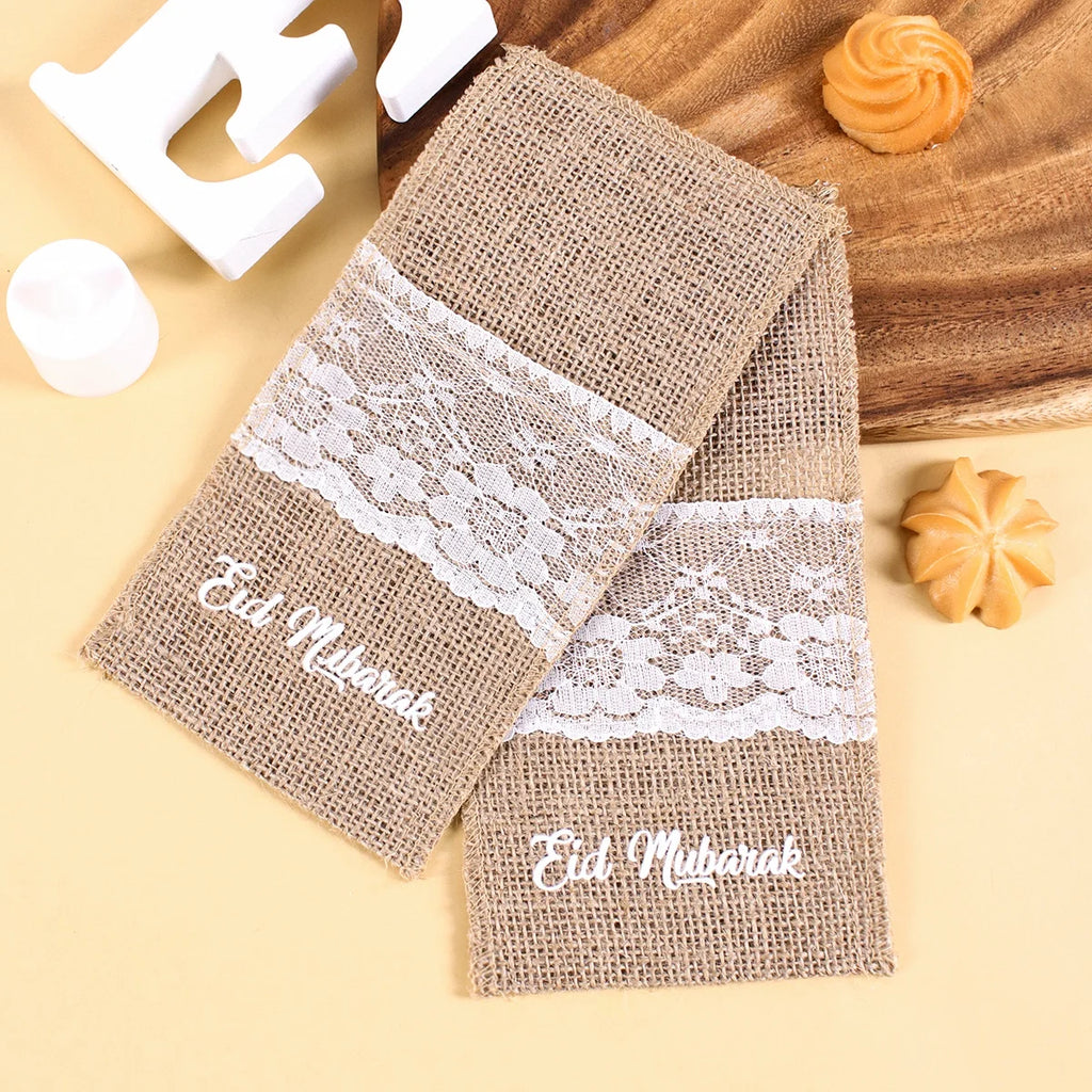 Jute Bestek Pouch 5 st