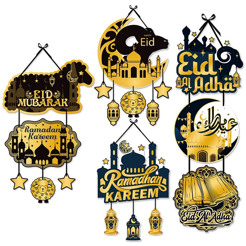 Eid Mubarak Wandbanner Set