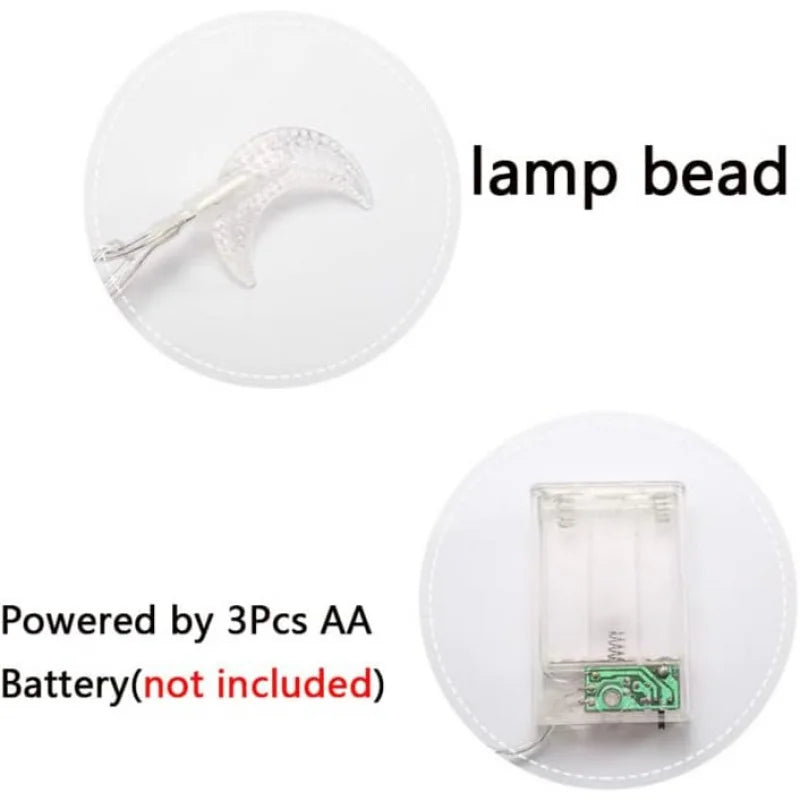 Maan & Ster Lampion Slinger 3 m