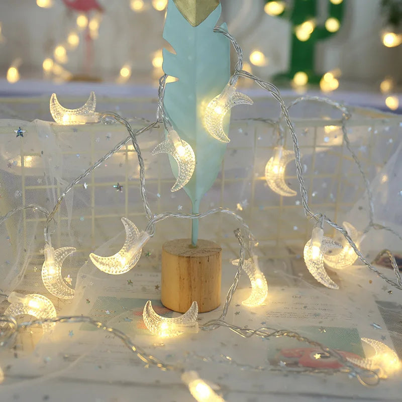 LED Berk Maan Ster – Eid Decor