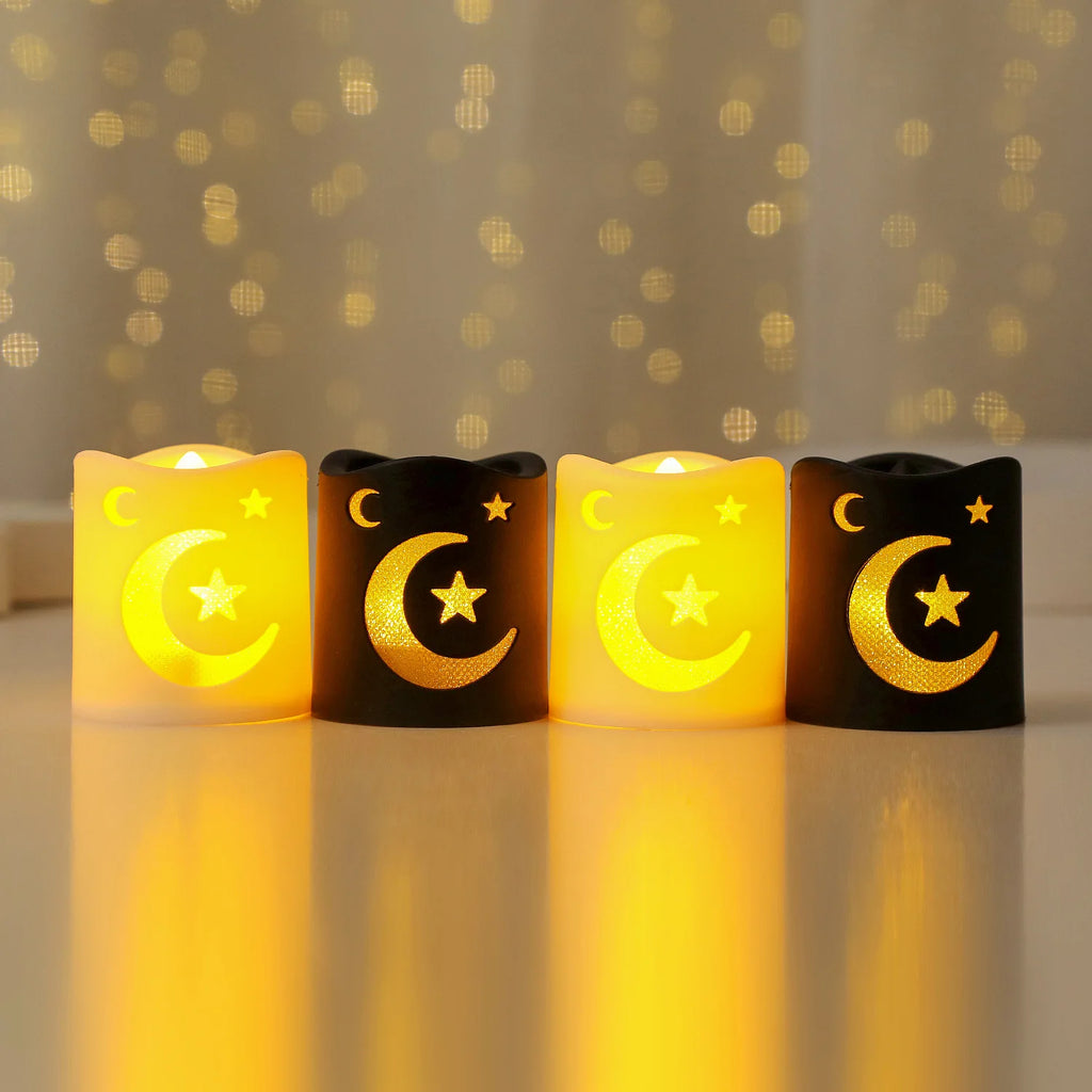 Eid Mubarak Lantern Set – 4 st