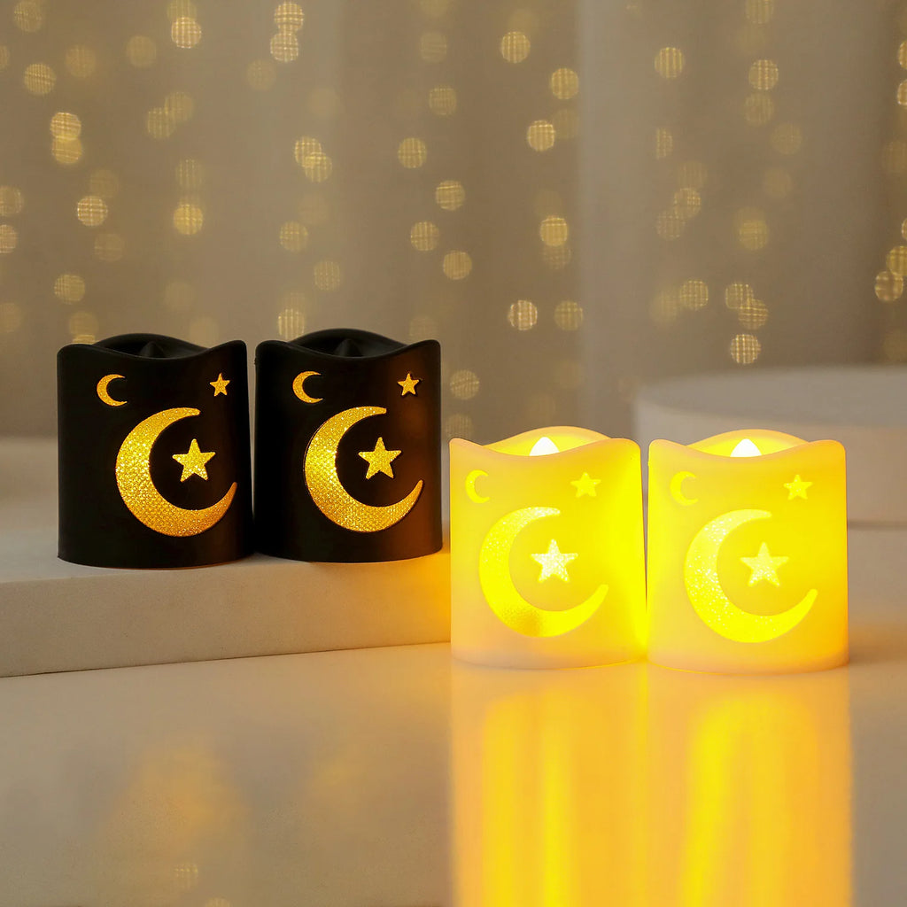 Eid Mubarak Lantern Set – 4 st