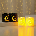 Eid Mubarak Lantern Set – 4 st
