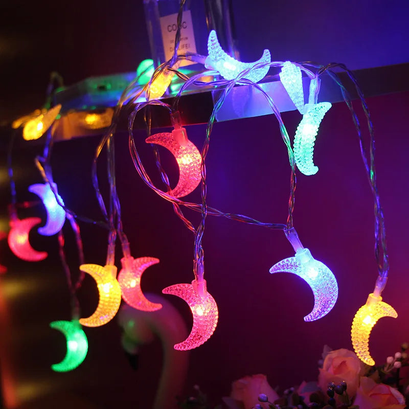LED Berk Maan Ster – Eid Decor