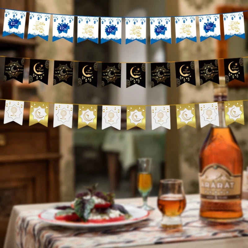 Eid Mubarak Wandbanner Set