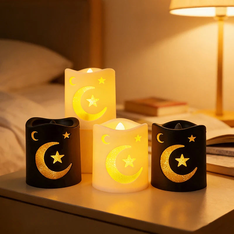 Eid Mubarak Lantern Set – 4 st