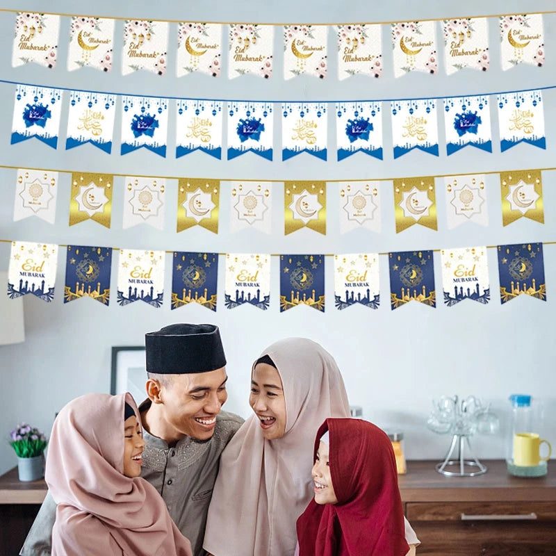 Eid Mubarak Wandbanner Set