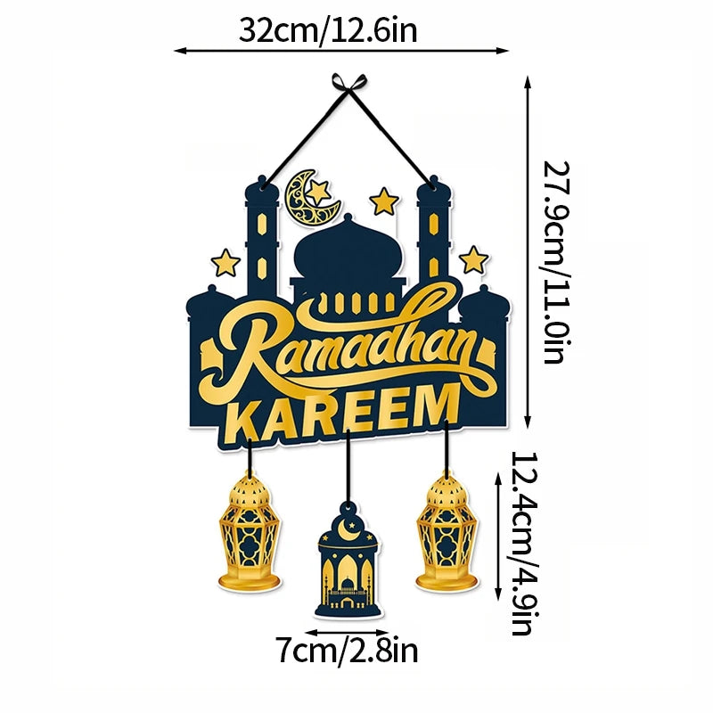 Eid Mubarak Wandbanner Set