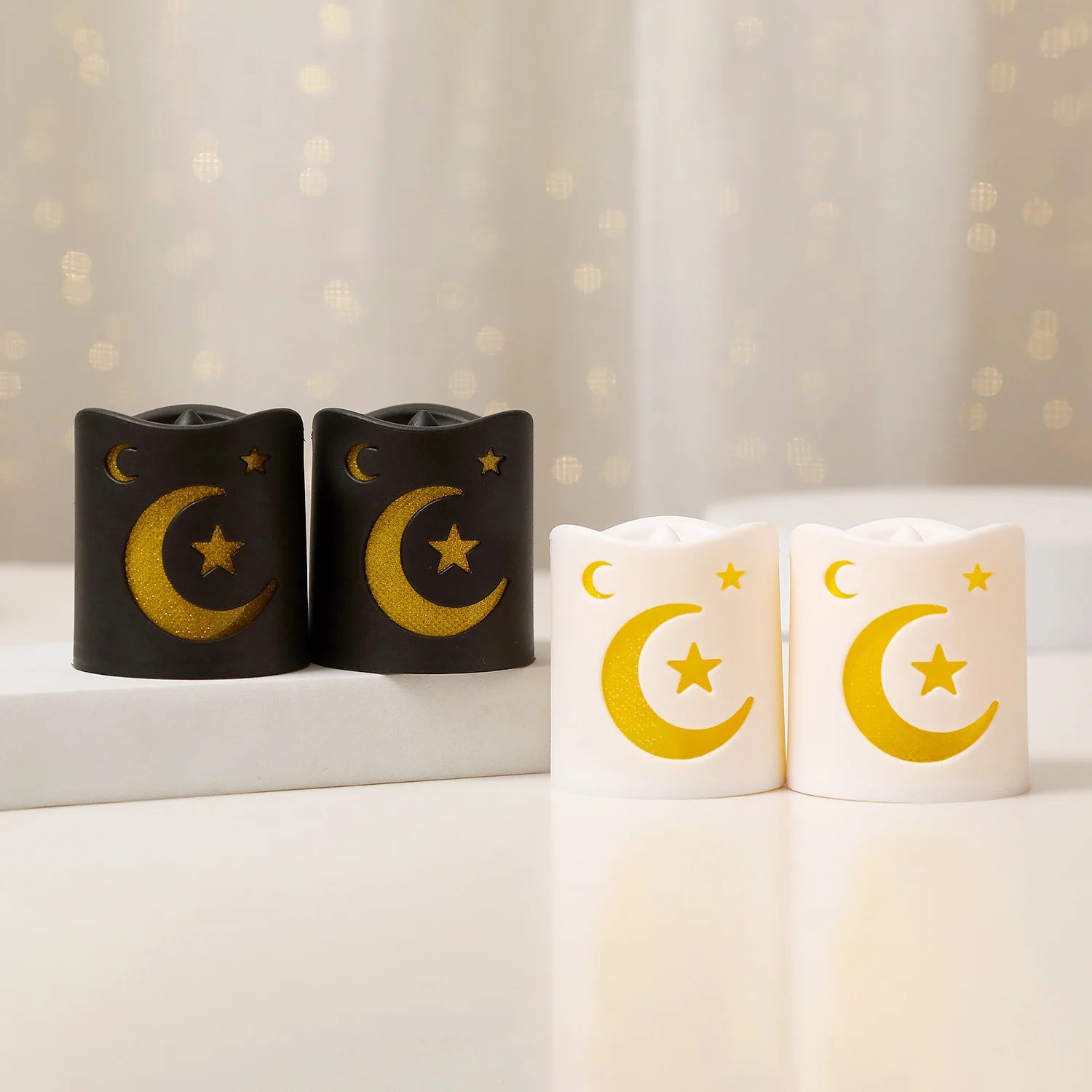 Eid Mubarak Lantern Set – 4 st