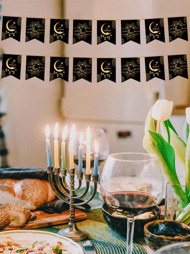 Eid Mubarak Wandbanner Set