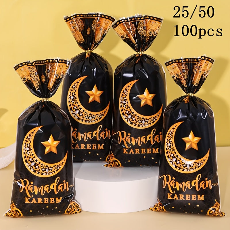 Eid Mubarak Twist Tie Bags