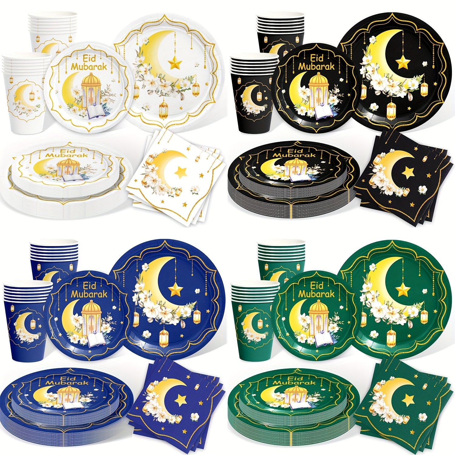 Eid Feest Bordjes & Servetten Pak