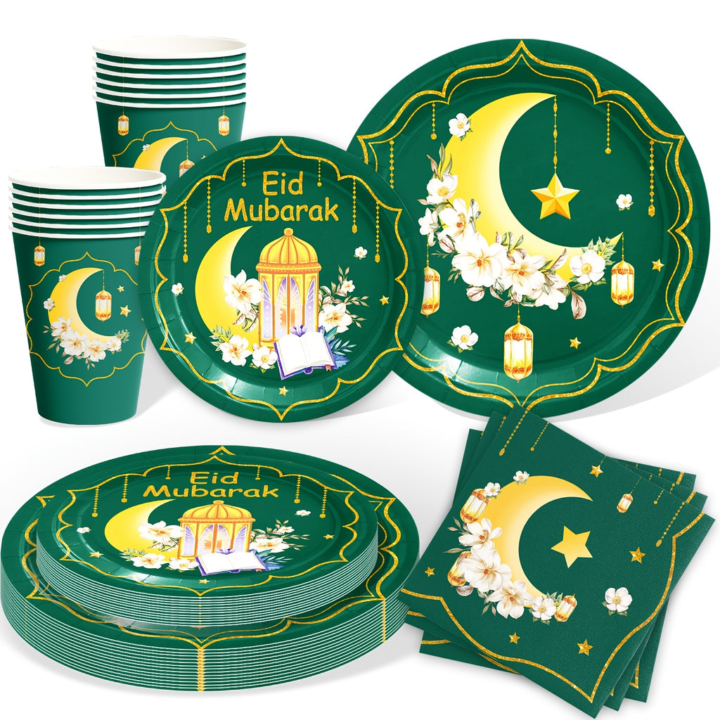 Eid Feest Bordjes & Servetten Pak