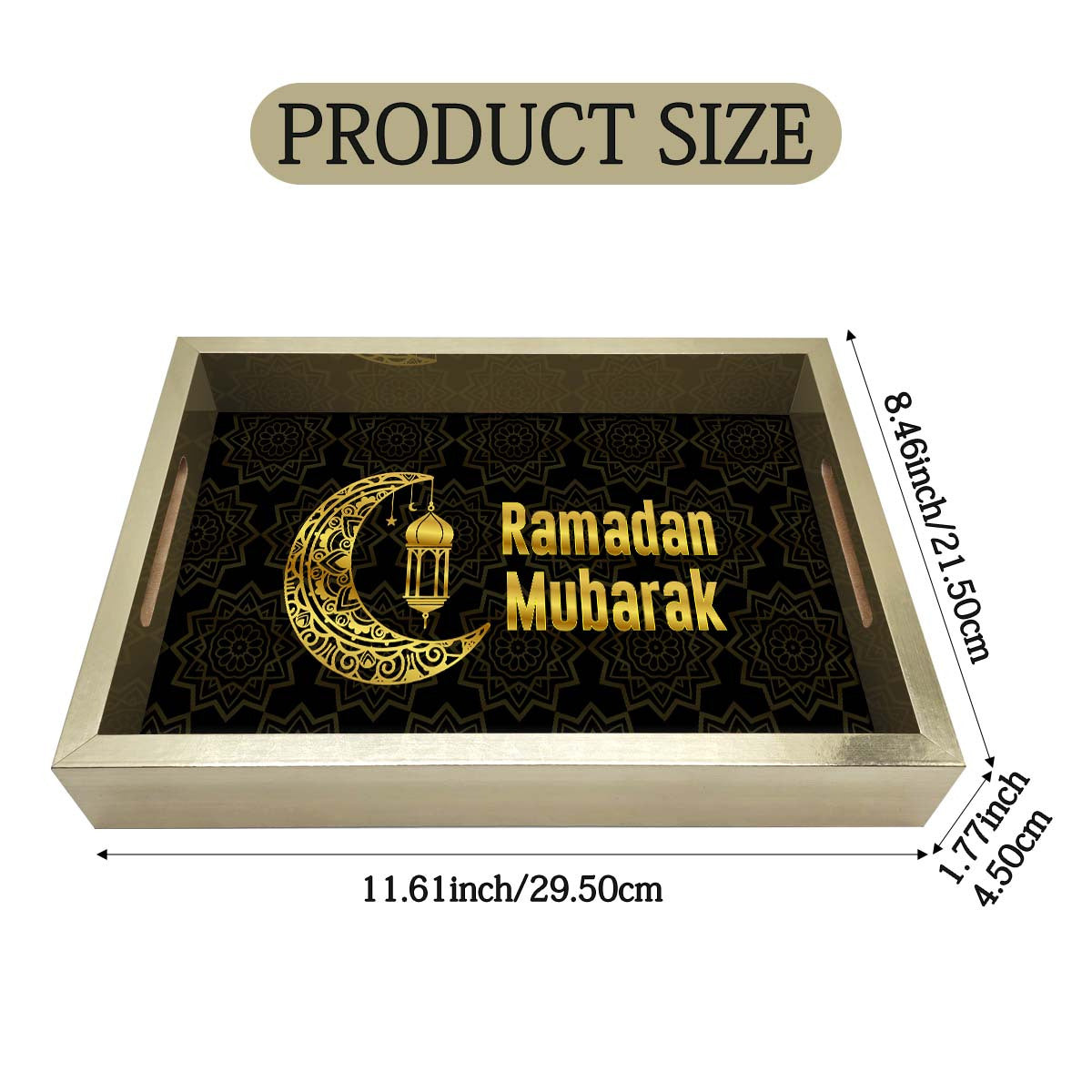 Arabisch Houten Serveerplank Eid Sfeer