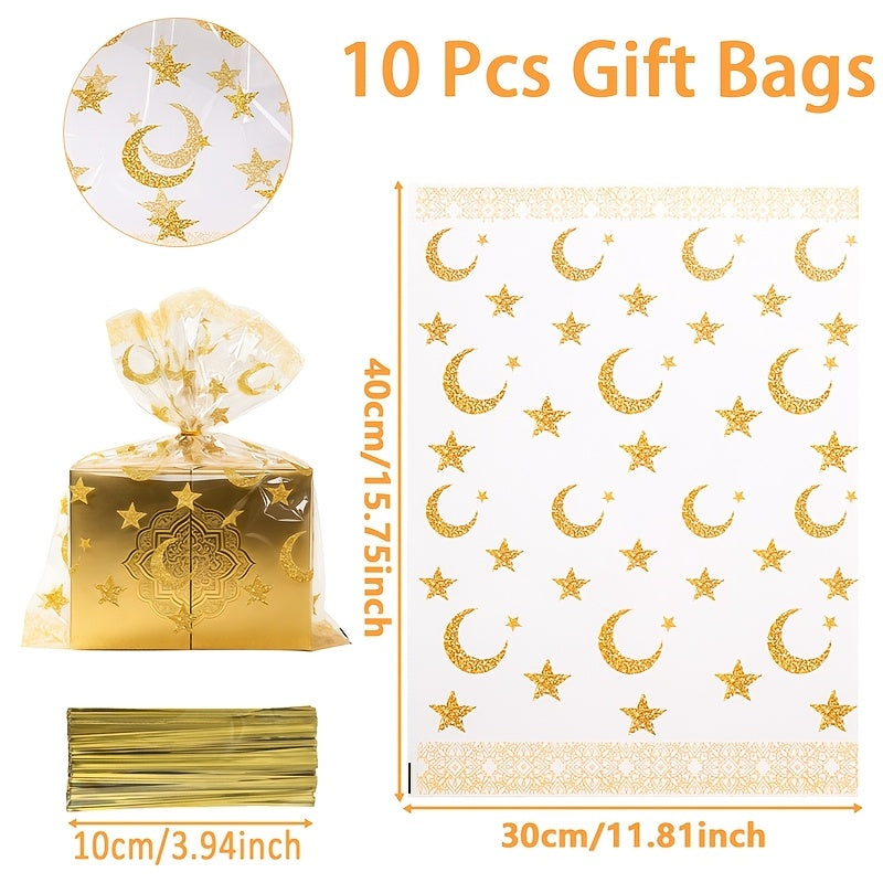Gouden Ramadan Gift Bags 10/30